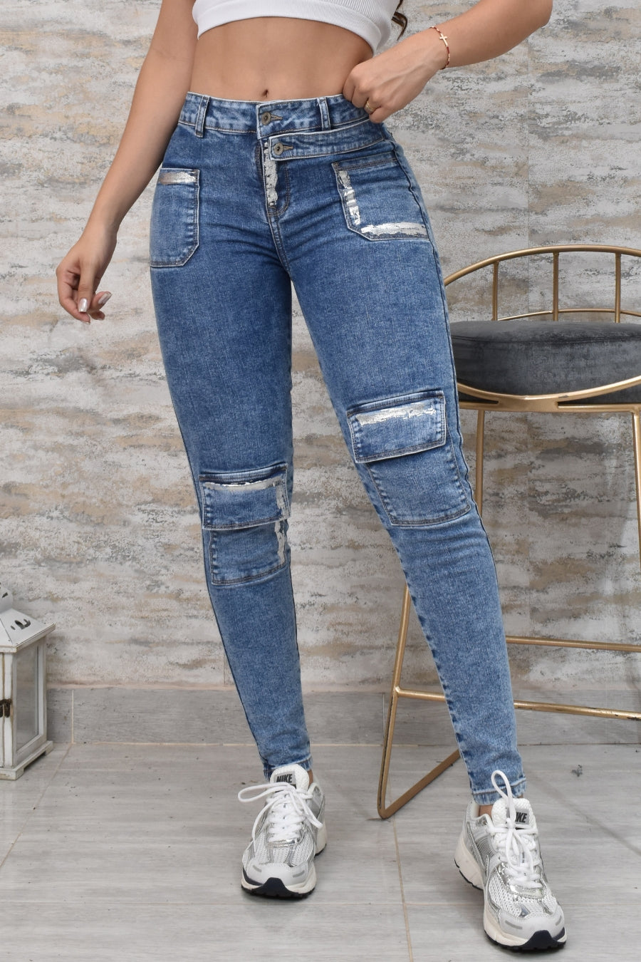 JEANS SKINNY BIKLEY REF. BK-40150