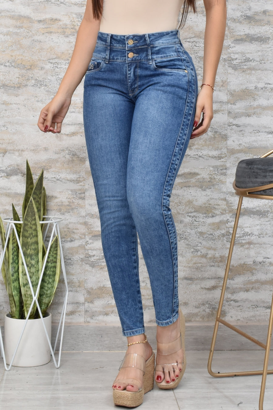 JEANS SKINNY BIKLEY REF. BK-40144