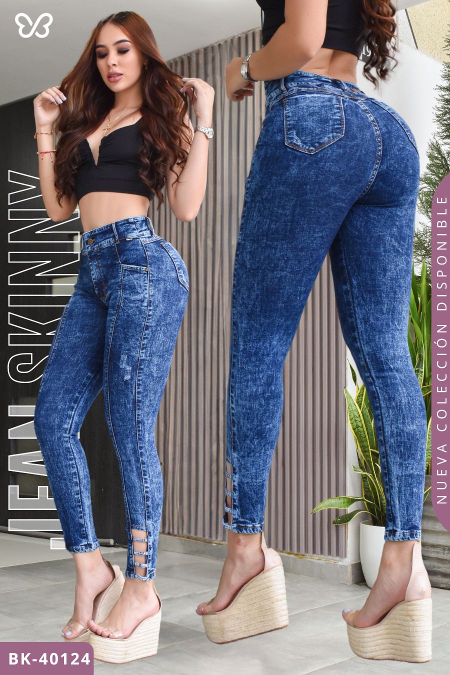 JEANS SKINNY BIKLEY REF. BK-4091