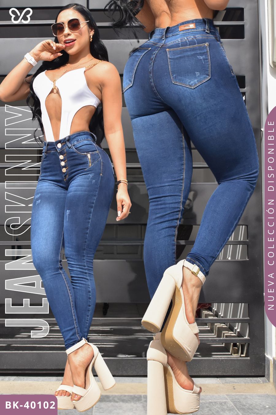 JEANS SKINNY BIKLEY REF. BK-40102