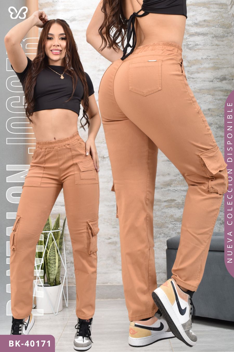 PANTALON JOGGER CARGO BIKLEY REF. BK-40171