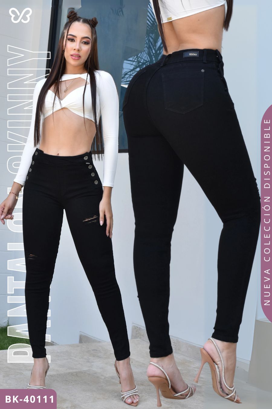 PANTALON SKINNY BIKLEY REF. BK-40111