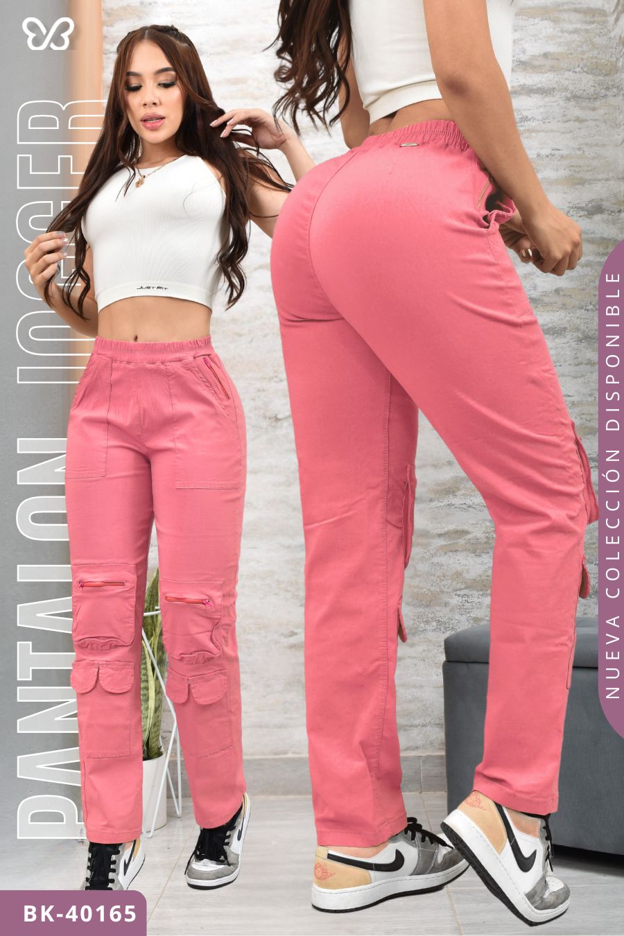 PANTALON JOGGER CARGO BIKLEY REF. BK-40165