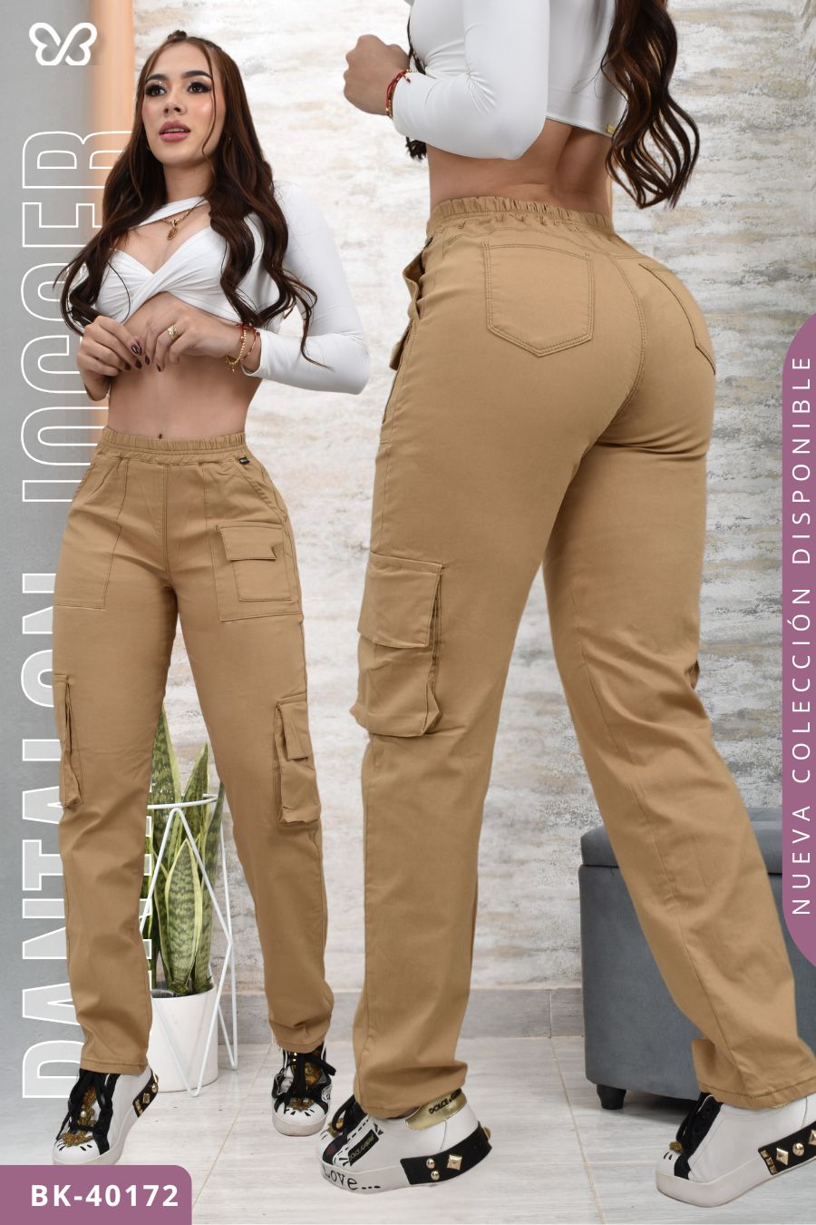 PANTALON JOGGER CARGO BIKLEY REF. BK-40172