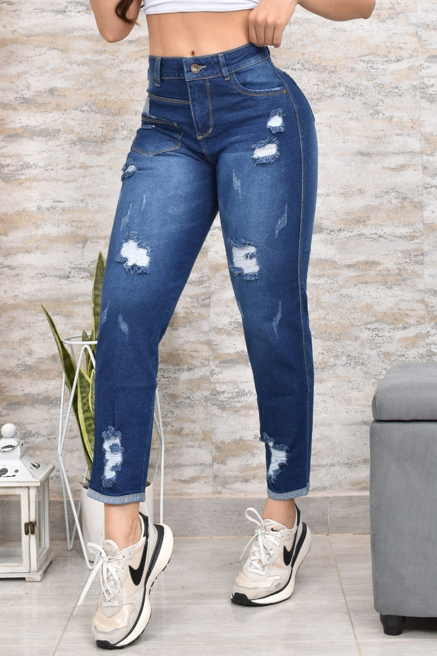 JEANS MOMFIT BIKLEY REF. BK-4075