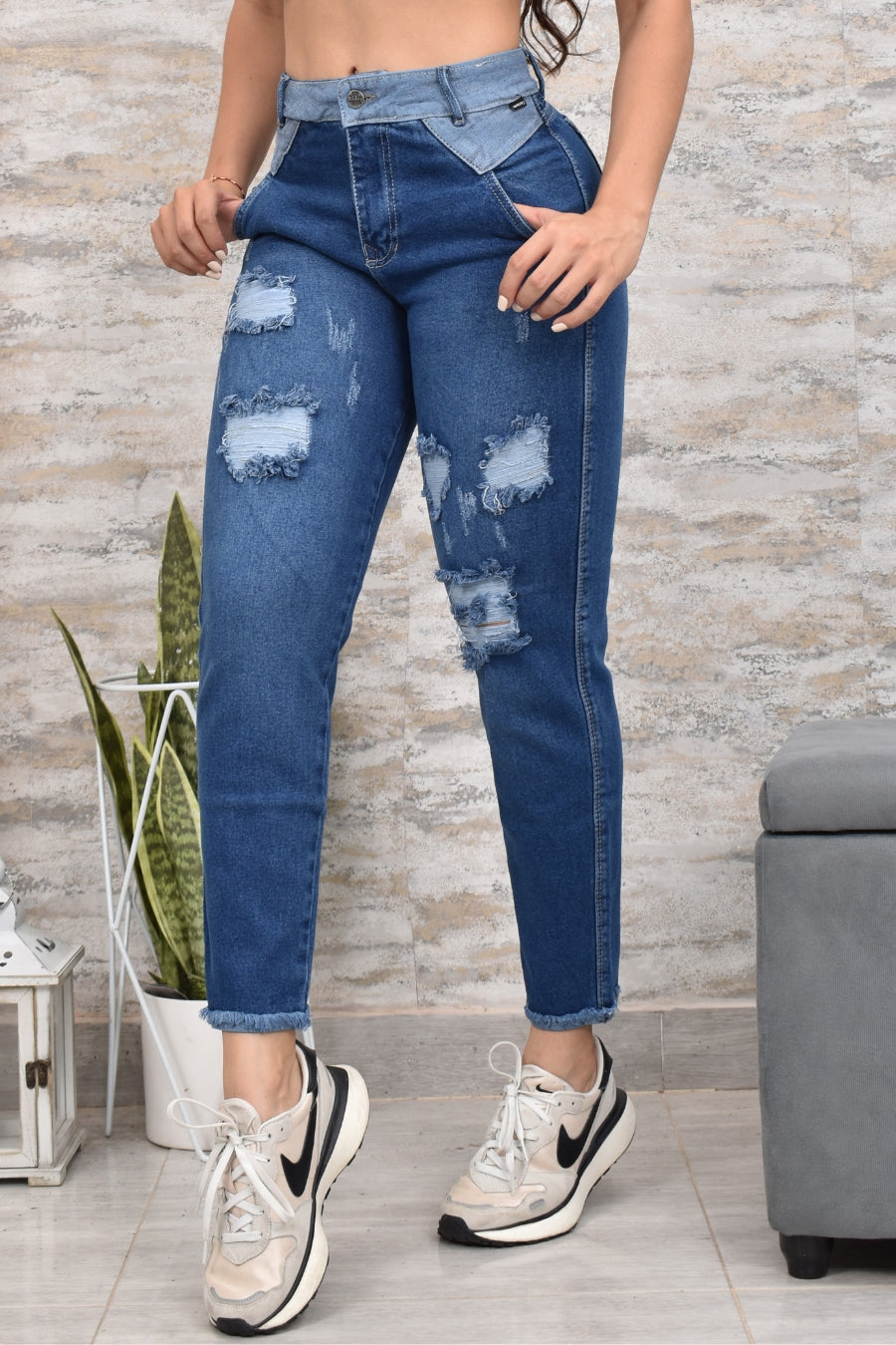 JEANS MOMFIT BIKLEY REF. BK-4092