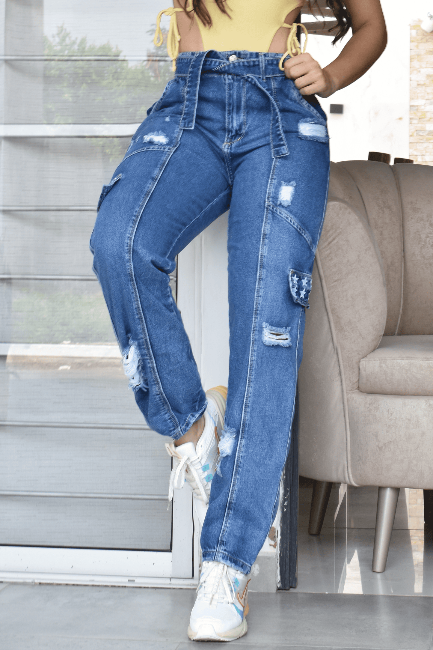 JEANS BOYFRIEND BIKLEY REF. BK-40115