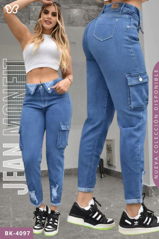 JEANS MOMFIT BIKLEY REF. BK-4097