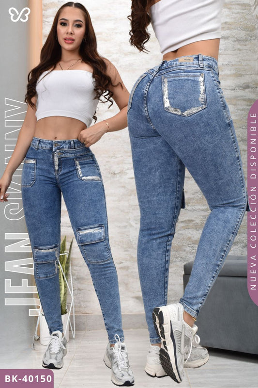 JEANS SKINNY BIKLEY  REF. BK-40150
