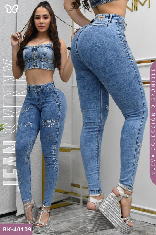 JEANS SKINNY BIKLEY REF. BK-40109