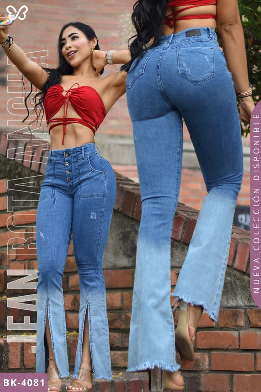 JEANS BOTA CAMPANA BIKLEY REF. BK-4081