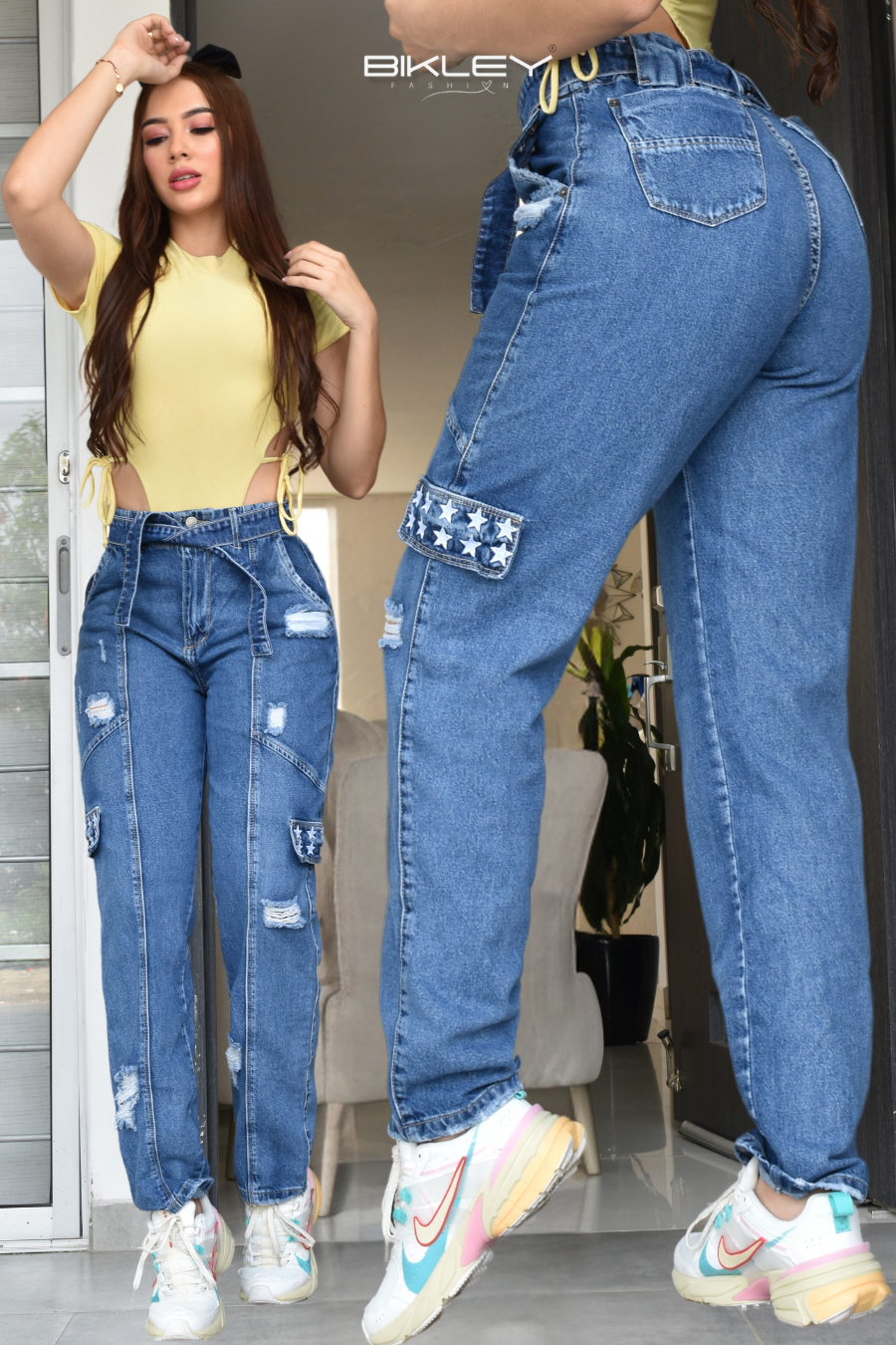 JEANS BOYFRIEND BIKLEY REF. BK-40115